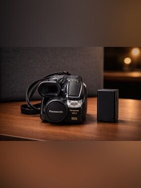 Panasonic PV-D209D Compact VHS/VHS-C Palmcorder 150x Digital. Tested & Working